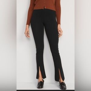 Old Navy Black high waisted skinny split pant